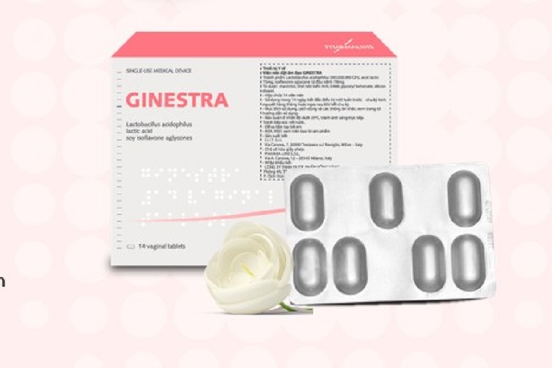 Thuốc đặt viêm âm đạo GINESTRA có xuất xứ từ Italia và khá nổi tiếng hiện nay