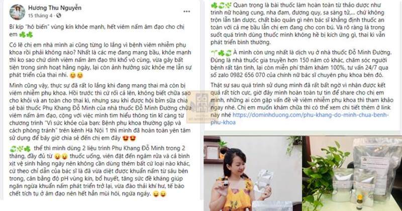 Bài đăng của hotmom Thu Hương thu hút đông đảo lượt quan tâm từ hội chị em bỉm sữa